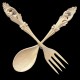 SPN-07: Spoon-Fork Love Spoon Romantic Gift Pair